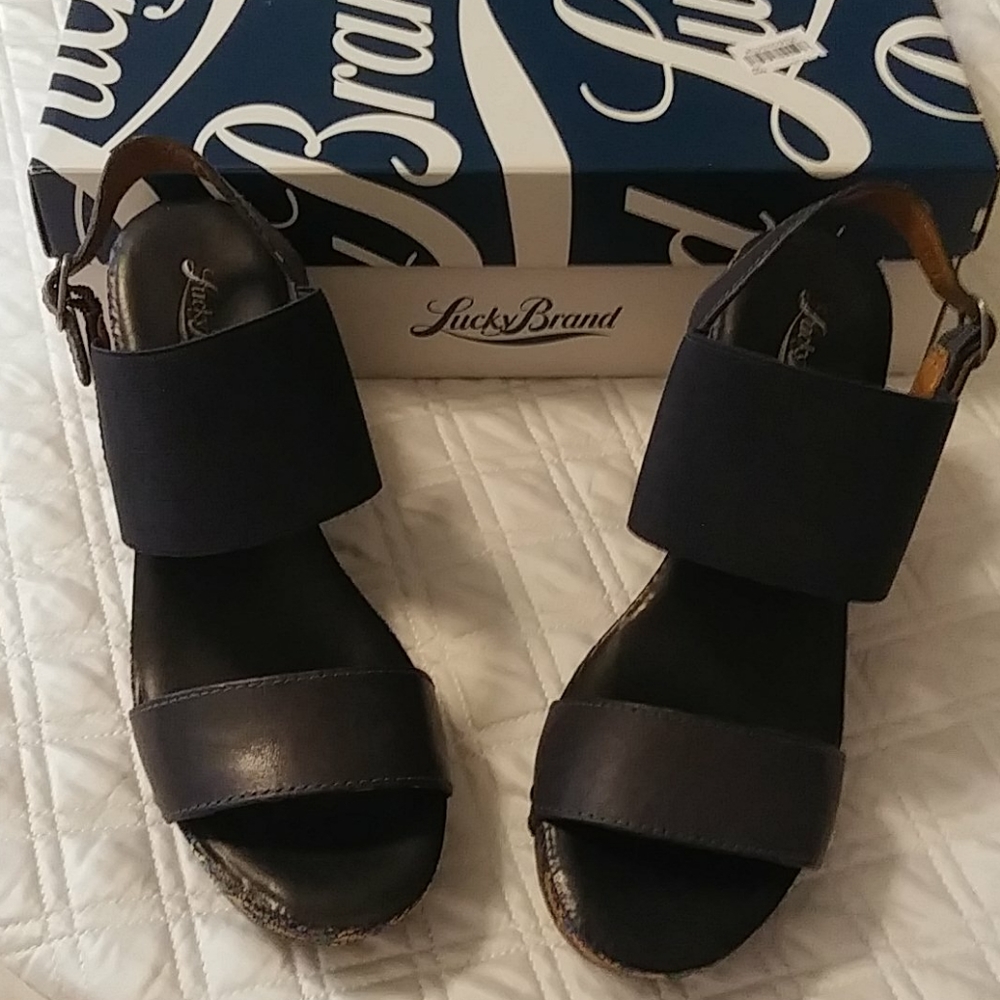 Lucky Brand Mumbah Wedge Heels